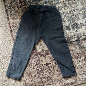 Zara // kids textured pants